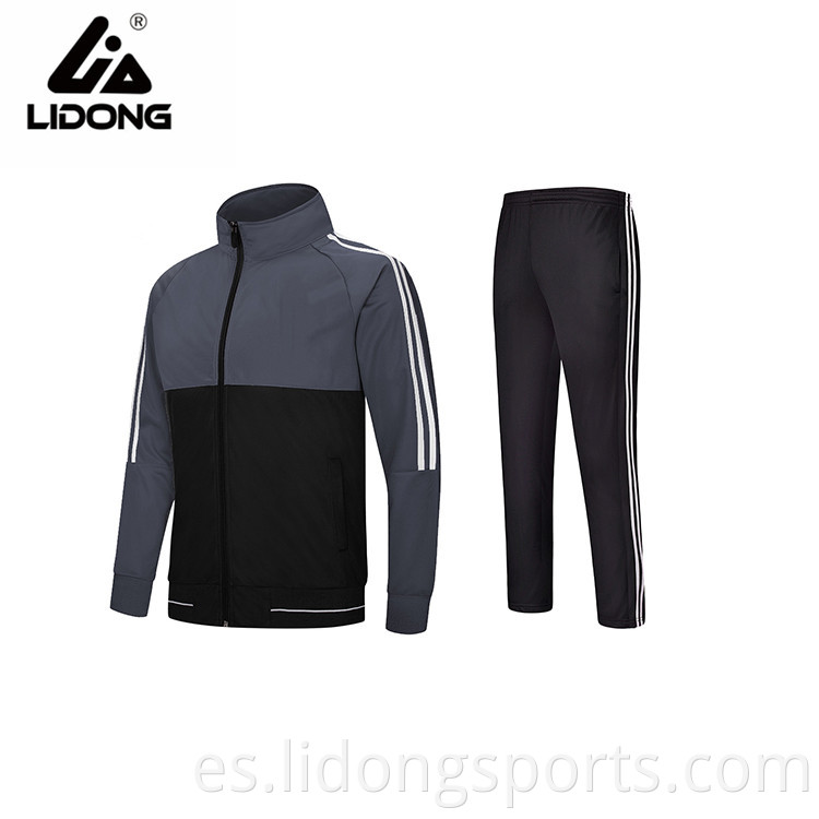 Uniformes escolares al por mayor, ropa deportiva de poliéster, chándal simple